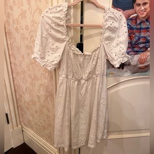 ASOS POINTELLE MINI DRESS